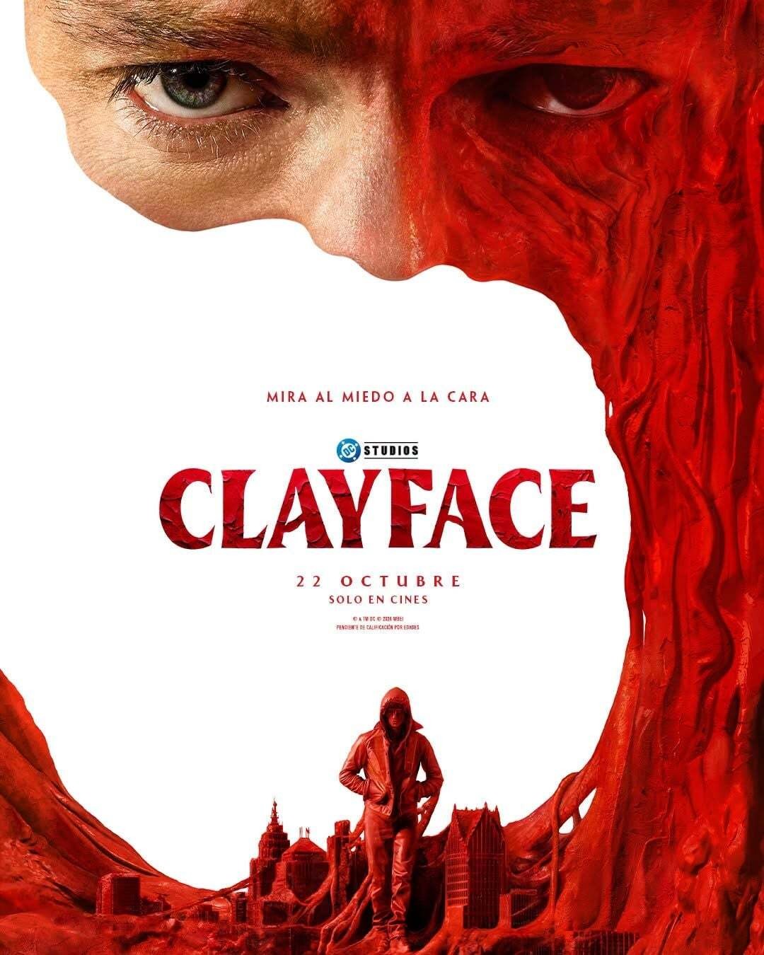 Clayface póster oficial