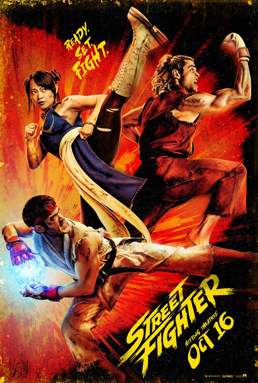Póster oficial de Street Fighter